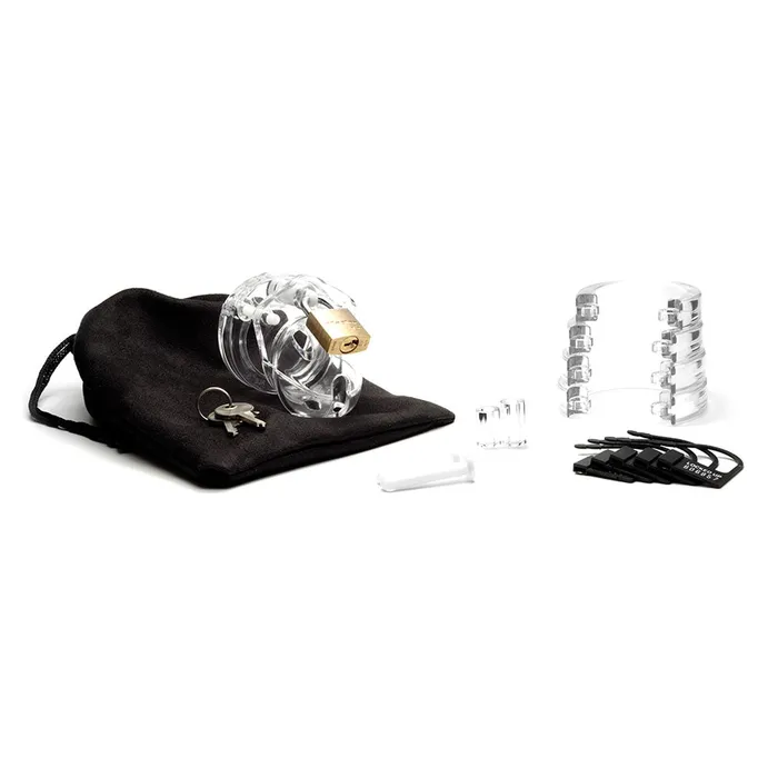CBX Male Sex Toys MiniMe Black Chastity Cock Cage Kit Clear 125 Inch Cock Cage Kit CBX Male Sex Toys MiniMe Black Chastity Cock Cage Kit Clear 125 Inch Cock Cage Kit