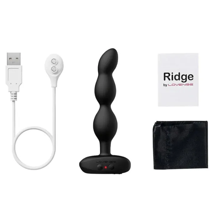 Male Sex Toys PAR Lovense Ridge Vibrating Rotating Anal Beads App USB