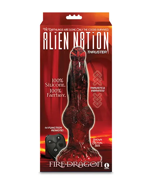 Dildos Icon Brands Alien Nation Thrusting Fire Dragon
