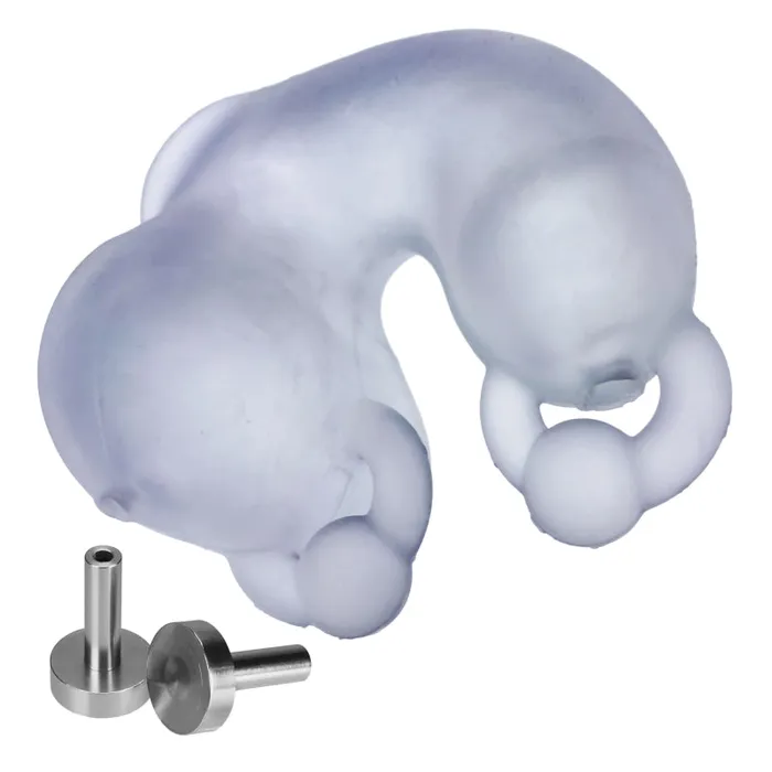 Dildos Oxballs Meatlocker Electro 4mm Clear Ice