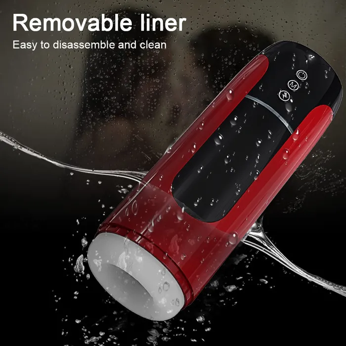 Touch Honey Male Sex Toys Waterproof Automatic Male Telescopic Vibration Masturbation Cup Simulation Blowjob