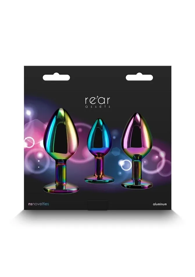 Anal Rear Assets Aluminum Anal Plug Trainer Kit Rear Assets