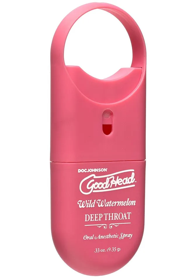 GoodHead Anal Goodhead Deep Throat ToGo Oral Anesthetic Spray Wild Watermelon GoodHead Anal Goodhead Deep Throat ToGo Oral Anesthetic Spray Wild Watermelon