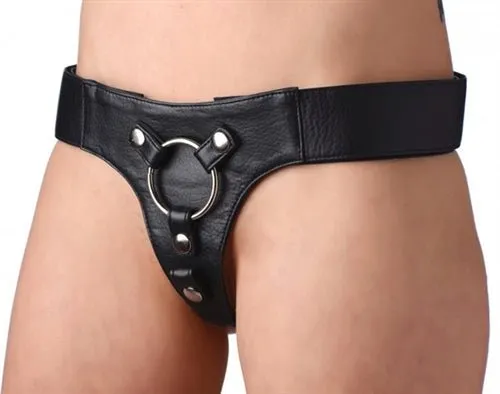 Female Sex Toys Domina Adjustable Wide Band Strap on Harness XR Brands Strap U