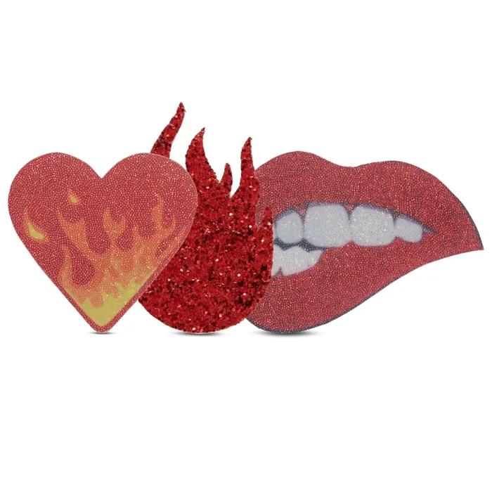 Flaming Hot Pack Pasties KandiHouse Enhancers