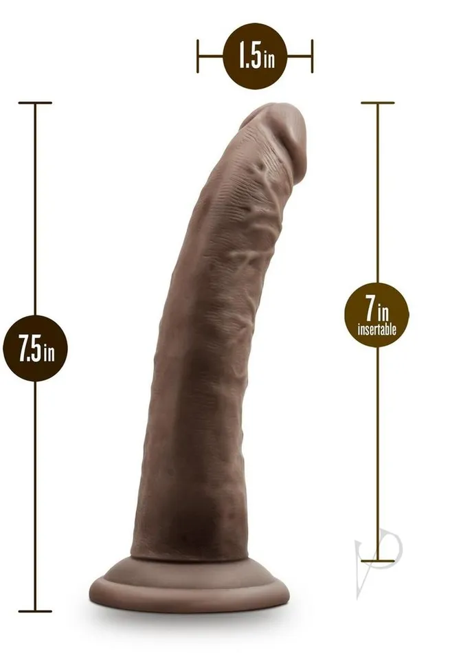 Dildos Dr Skin Dr Skin Plus Posable Dildo 7 Chocolate Dildos Dr Skin Dr Skin Plus Posable Dildo 7 Chocolate