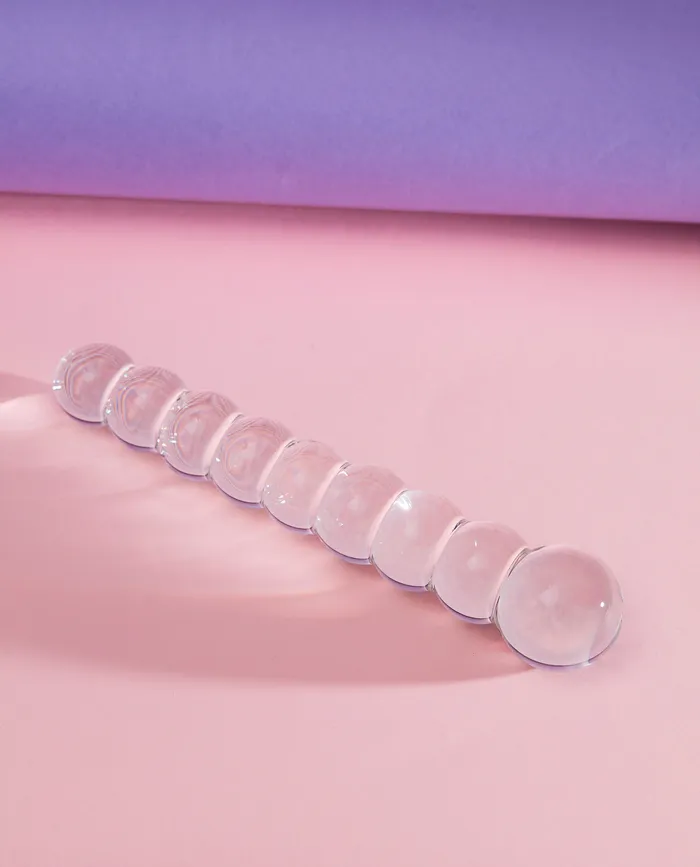 Baoying Dildos Bubble Glass Dildo