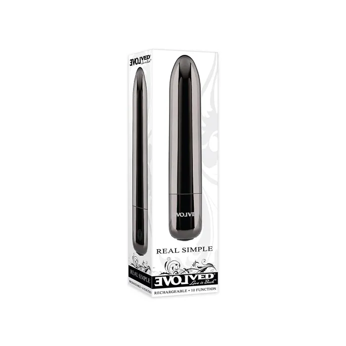 Female Sex Toys Evolved A Black Chrome Rechargeable Bullet Vibrator Female Sex Toys Evolved A Black Chrome Rechargeable Bullet Vibrator