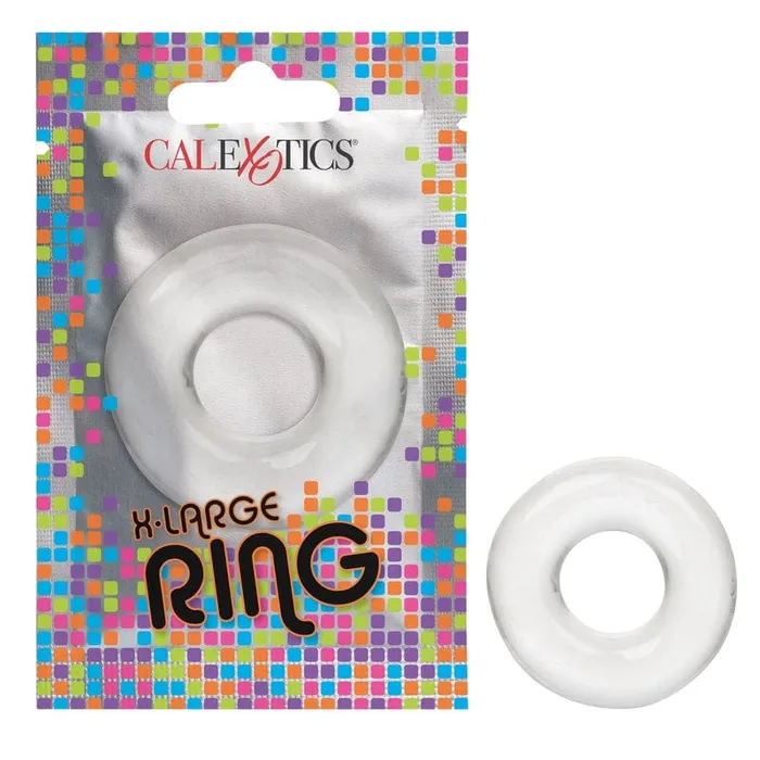 Calexotics Ring Foil Pack XL Clear CALEXOTICS Male Sex Toys