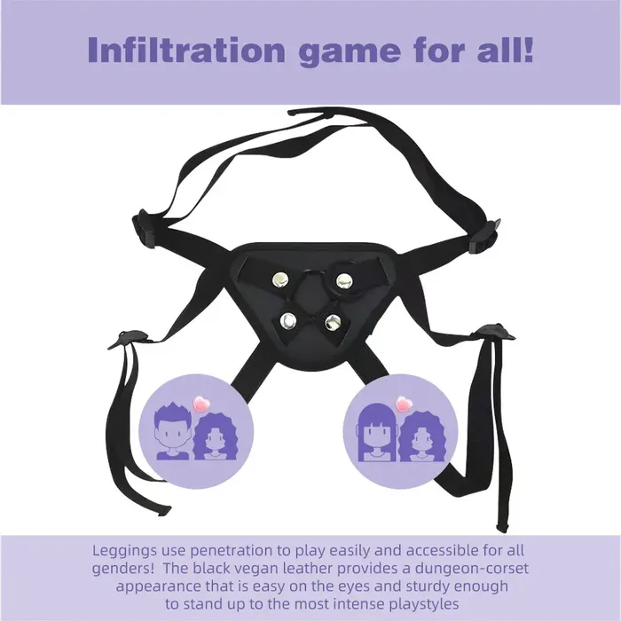 Female Sex Toys Romulus Adjustable StrapOn Harness Sex Straps Durable Nylon Lace Straight Lesbian Women Pegging