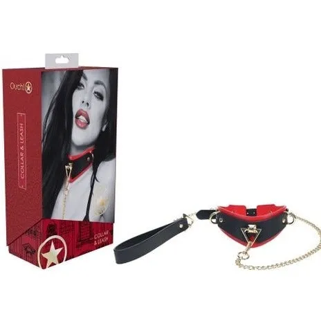 Windsor OUCH Milan Collection Collar with Leash Female Sex Toys