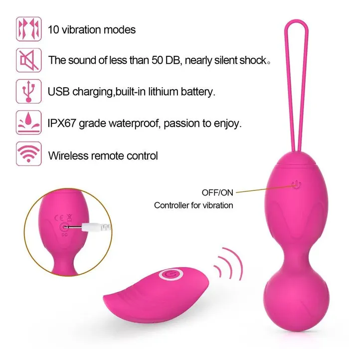 Female Sex Toys Xinghaoya Vibrating Ben Wa Balls with Remote