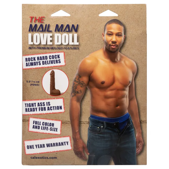 The Mail Man Inflatable Male Love Doll With Dildo California Exotics Male Sex Toys
