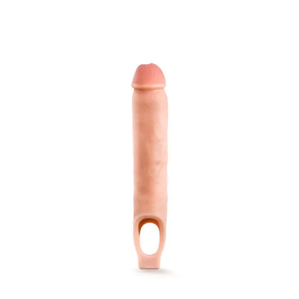 Dildos Blush Novelties Performance Plus 115 Inch Silicone Cock Sheath Penis Extender Vanilla