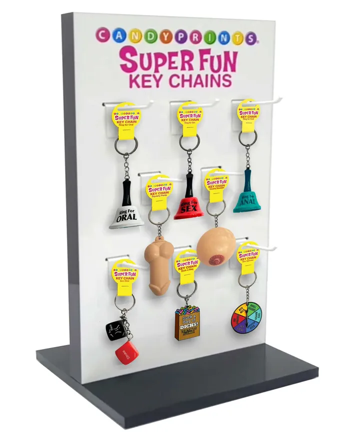 Little Genie Retail Display Spinner Super Fun Penis Keychains and Romance Games Male Sex Toys Little Genie Retail Display Spinner Super Fun Penis Keychains and Romance Games Male Sex Toys