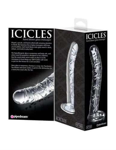 Pipedream Dildos Icicles No 60 Clear Pipedream Dildos Icicles No 60 Clear