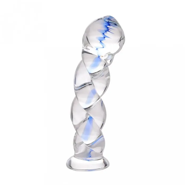 Soma Twisted Glass Dildo Anal Sex Toy Prisms Erotic Glass Anal Soma Twisted Glass Dildo Anal Sex Toy Prisms Erotic Glass Anal