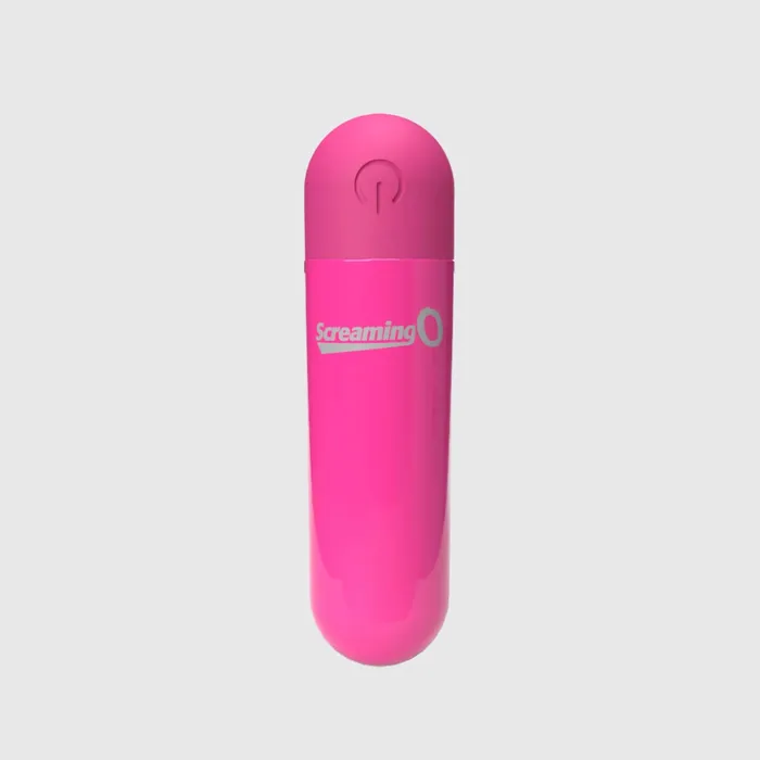 Vibrators Screaming O Screaming O Rechargeable Bullet Pink Vibrators Screaming O Screaming O Rechargeable Bullet Pink