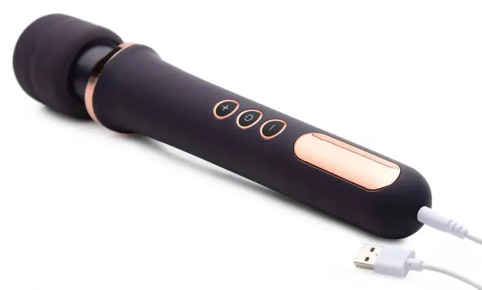 Wand Essentials Scepter 50X Silicone Wand Massager Wand Vibrator Female Sex Toys Wand Essentials Scepter 50X Silicone Wand Massager Wand Vibrator Female Sex Toys