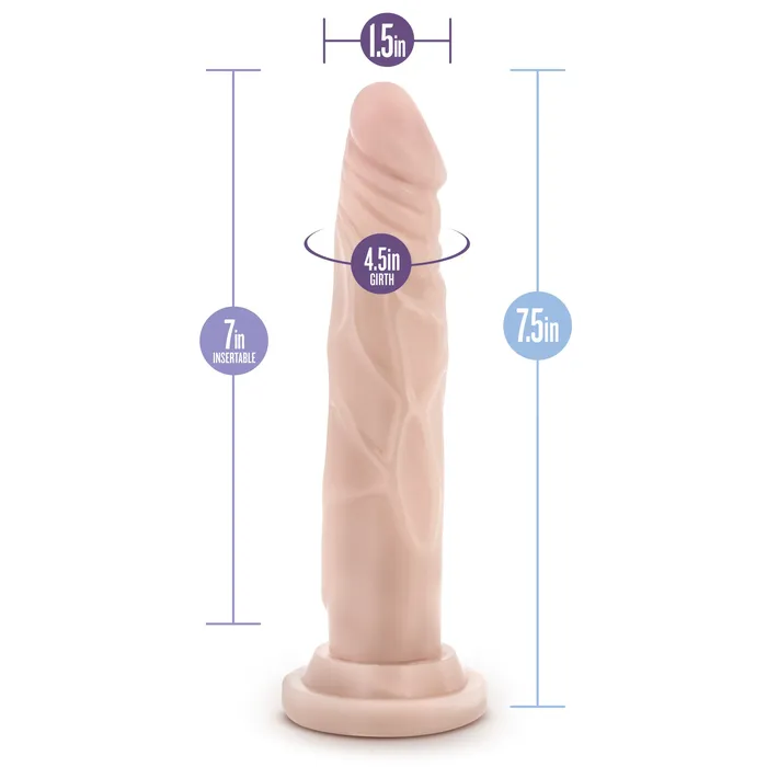 Blush Dildos Dr Skin Realistic Cock Basic 75 Beige Blush Dildos Dr Skin Realistic Cock Basic 75 Beige