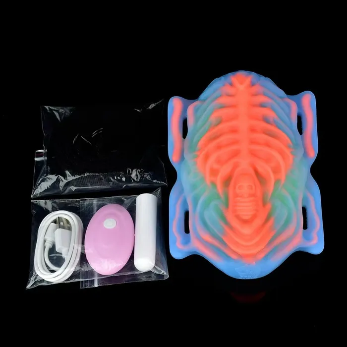  Couples Remote Control Vibrating Luminous Grinder Sex Toy