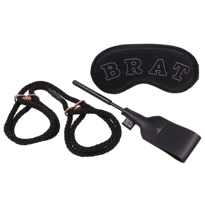 Knotty Brat Kit Black Sportsheets Anal