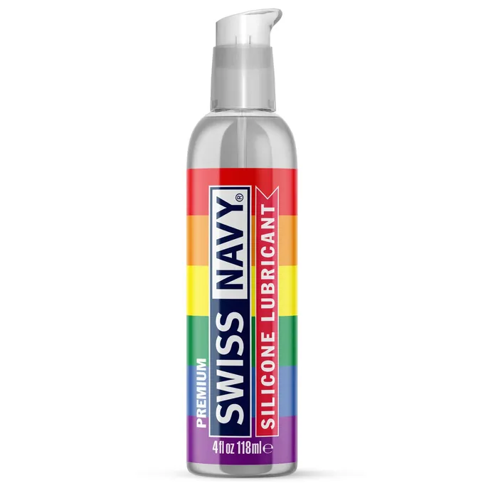 Lubricants MD Science Lab Swiss Navy Pride Edition Silicone Lubricant 4oz