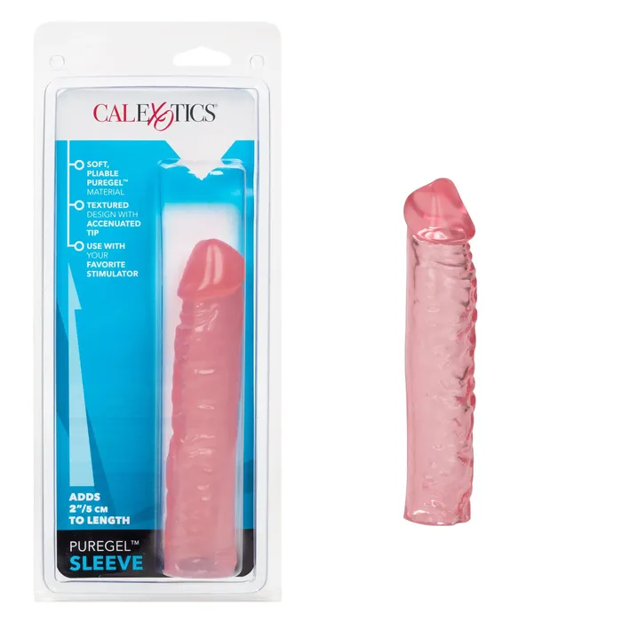 Puregel Sleeve Plum CalExotics Male Sex Toys Puregel Sleeve Plum CalExotics Male Sex Toys